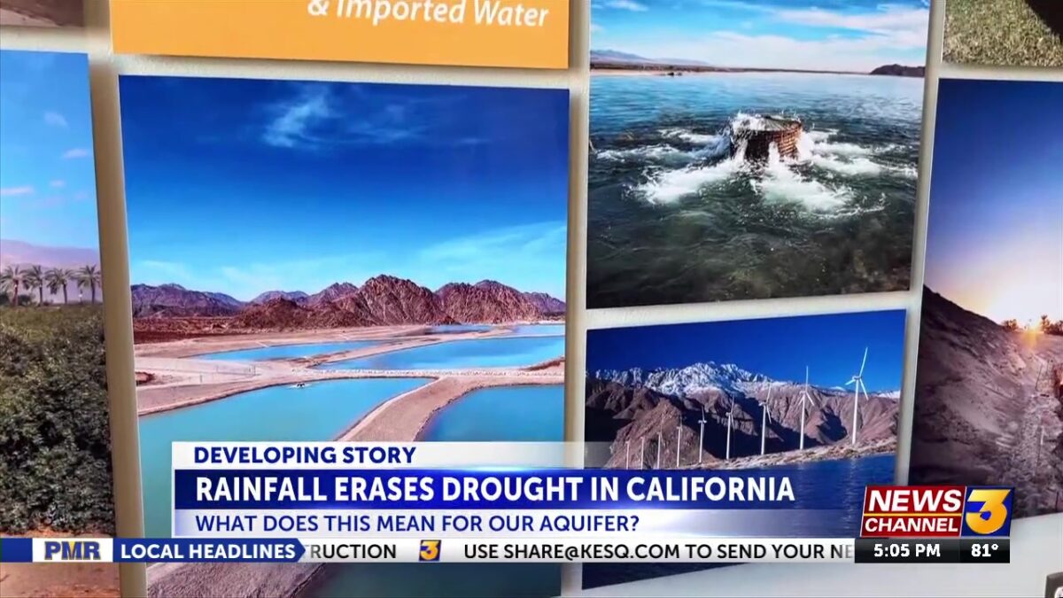 Rainfall has erased drought from California. What does that mean for the Coachella Valley’s aquifer?