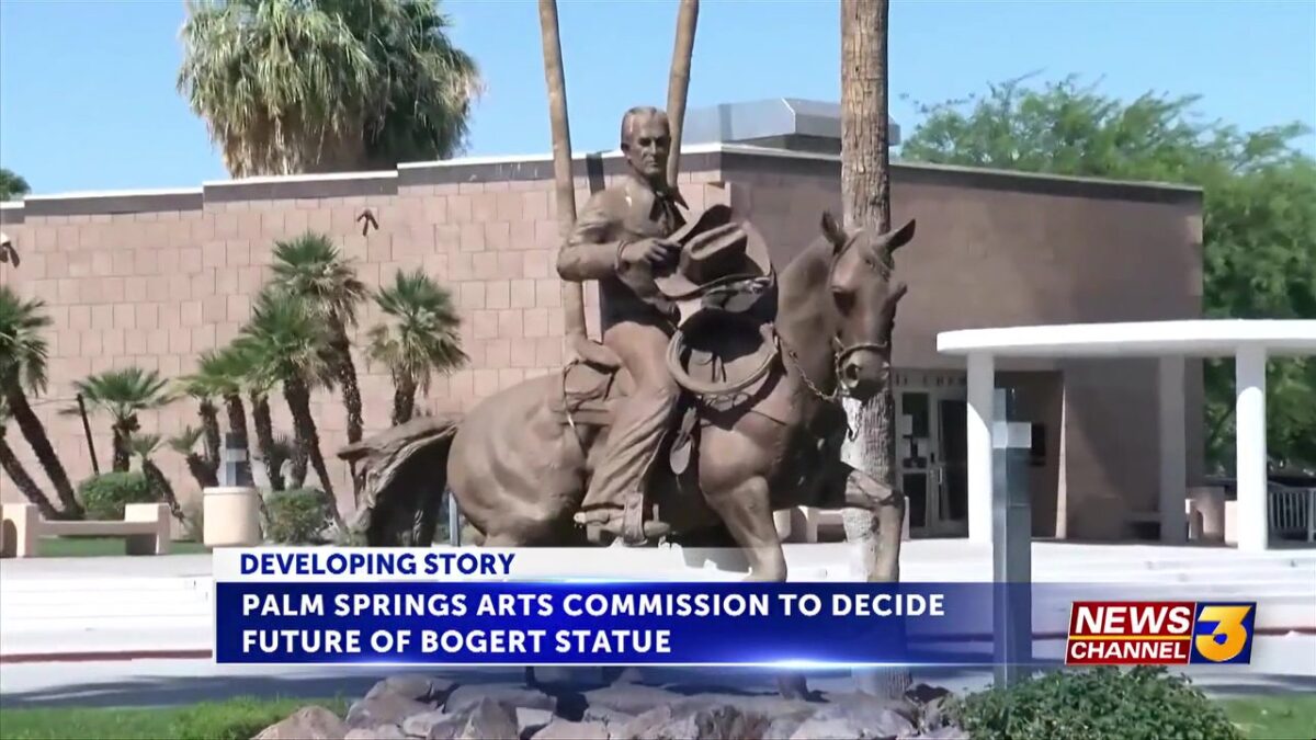 Controversial Frank Bogert statue to be moved to Village Green in downtown Palm Springs