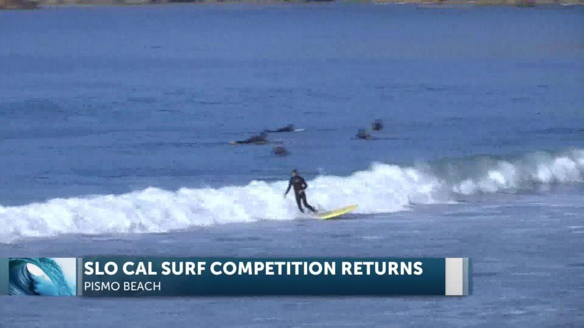 Pismo Beach Welcomes SLO CAL Open Surfing Competition With Ideal Conditions