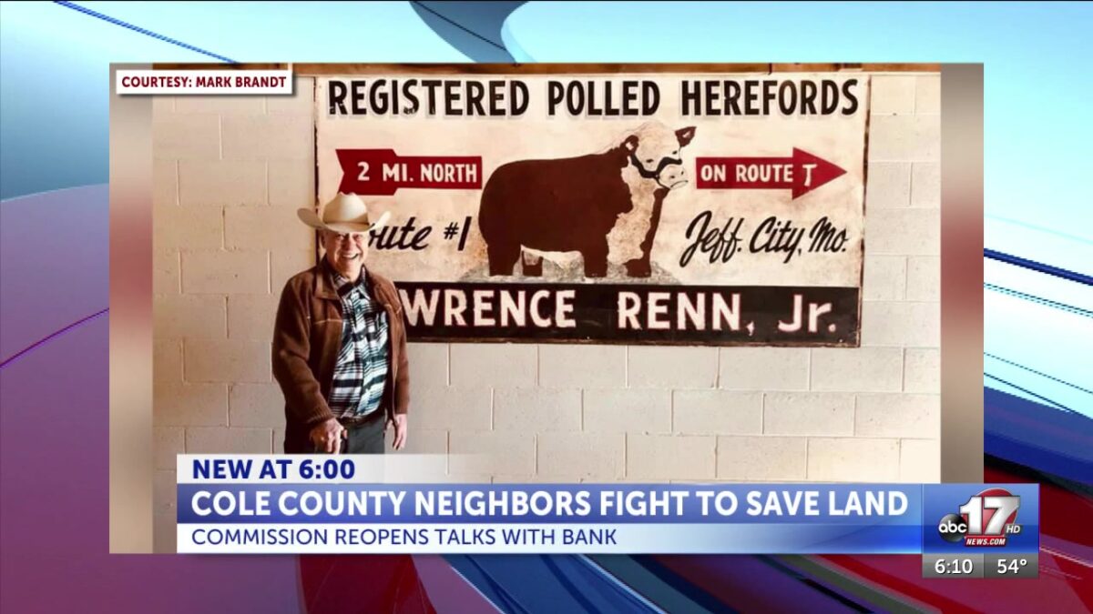 Cole County commissioners seek clarity from bank before auction of late farm owner’s land; was intended to become county park