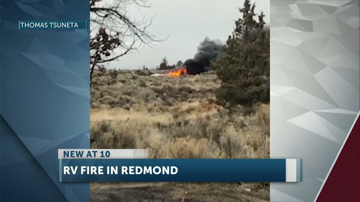 R.V. Fire in Redmond may be set intentionally; what we know right now