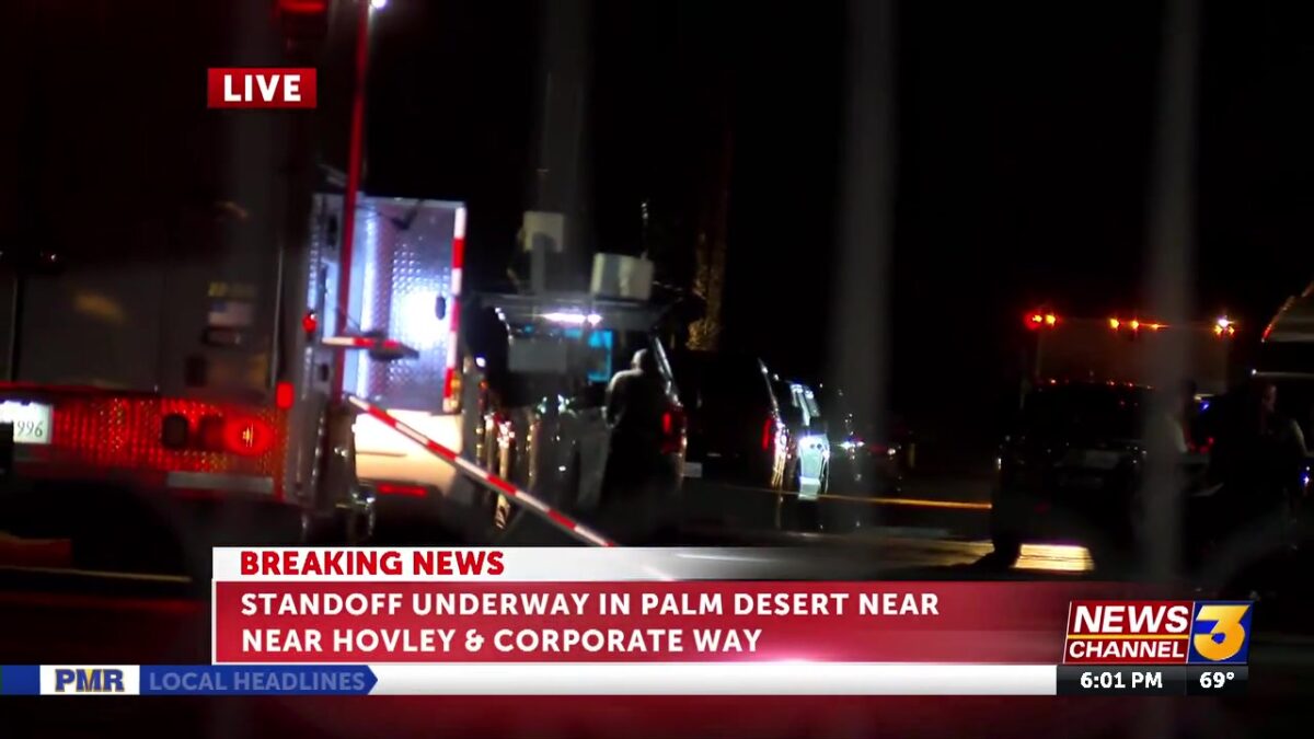 Update: Standoff is over in Palm Desert community