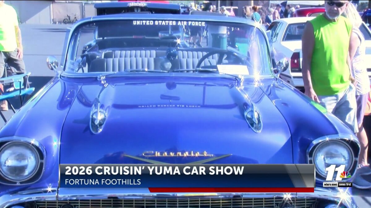 Locals attend annual Cruisin’ Yuma Charity Car Show