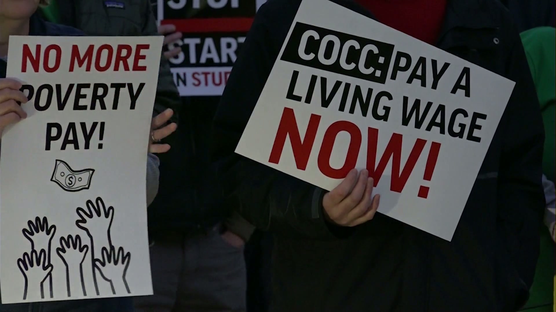 COCC educators and faculty rally as contract negotiations reach standstill