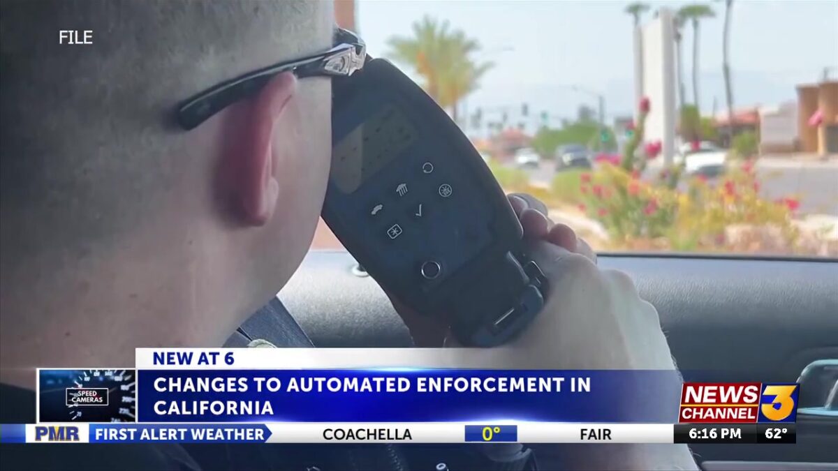 California drivers to see changes to speeding and red light cameras
