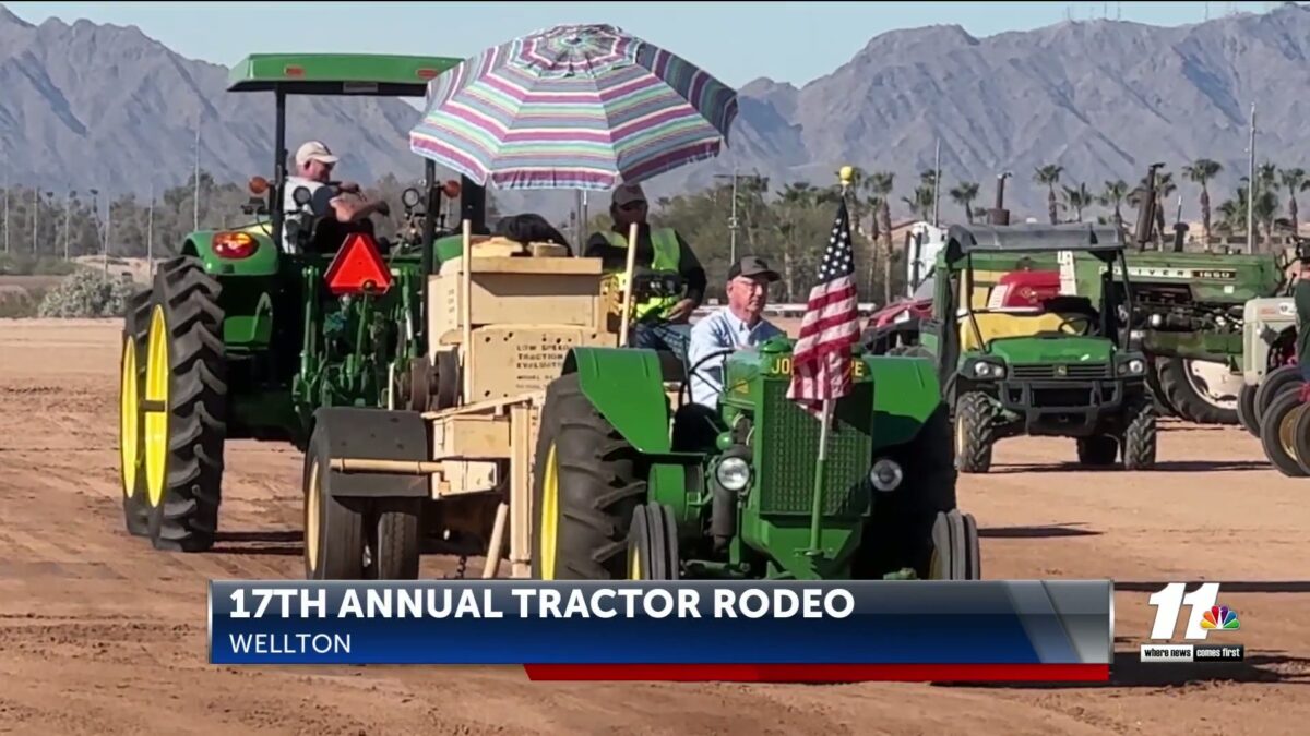Locals and winter visitors attend 17th Annual Tractor Rodeo in Wellton