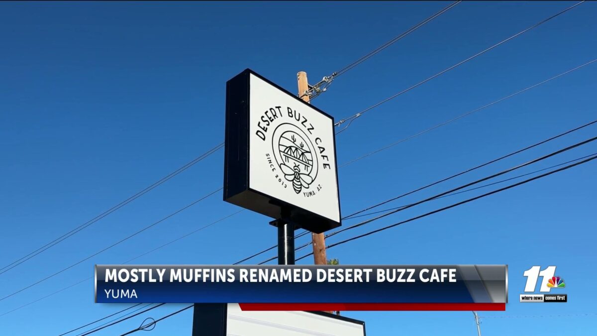 Mostly Muffins renamed to Desert Buzz Cafe