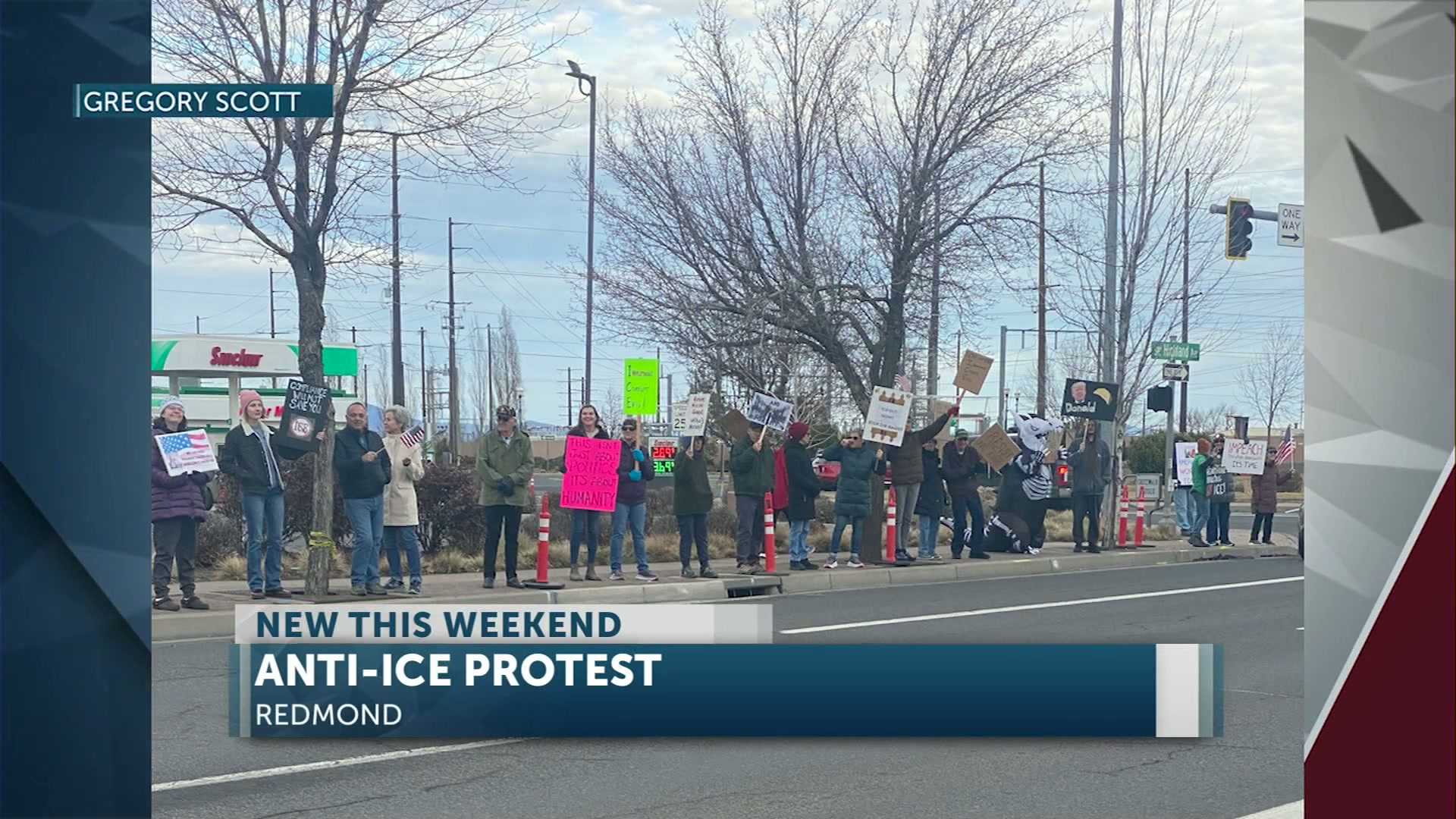 OVER THE WEEKEND: Central Oregon joins nationwide anti-ICE protests