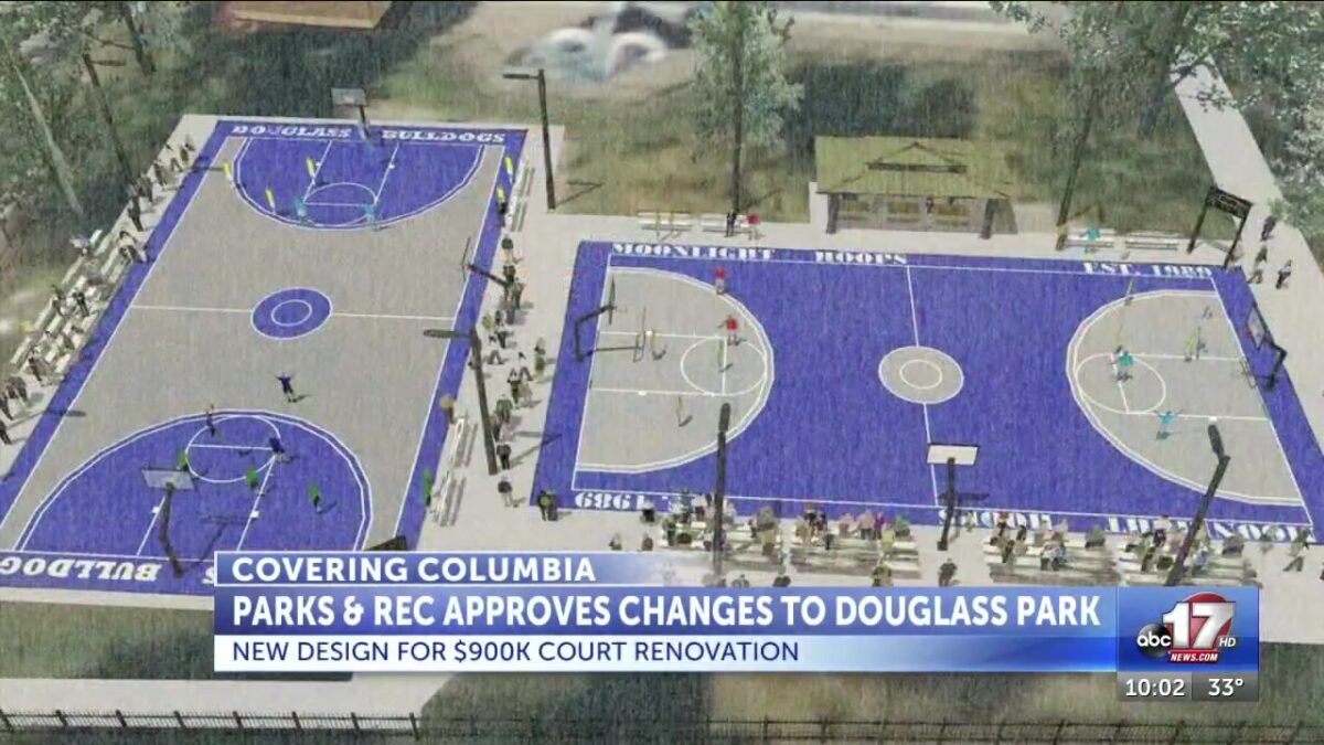 Columbia Parks and Rec advances new design for Douglass Park basketball courts