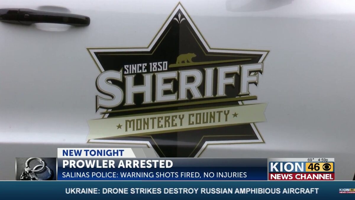 Salinas Police: Suspected prowler along Chaparral Street is in custody