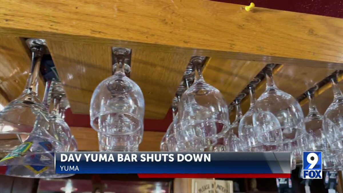 Disabled American Veteran Yuma bar shuts down