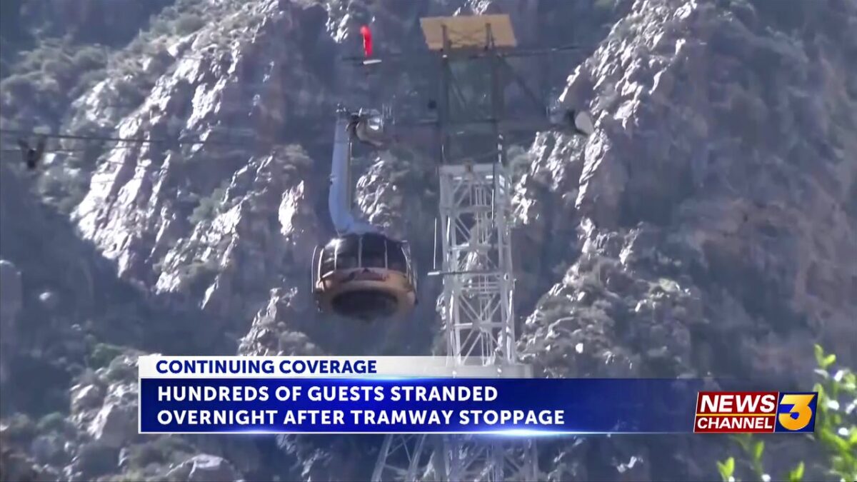 Hundreds of guests stranded overnight after Palm Springs Aerial Tramway stoppage