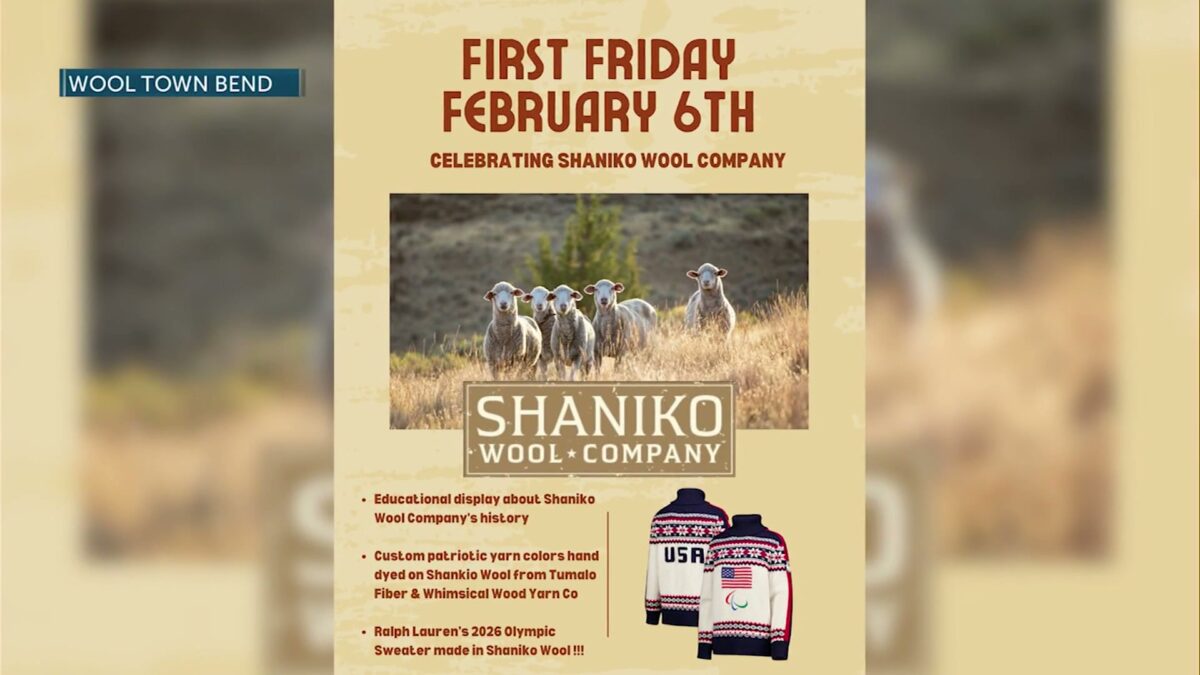 Team USA Opening Ceremony sweaters made using Central Oregon wool