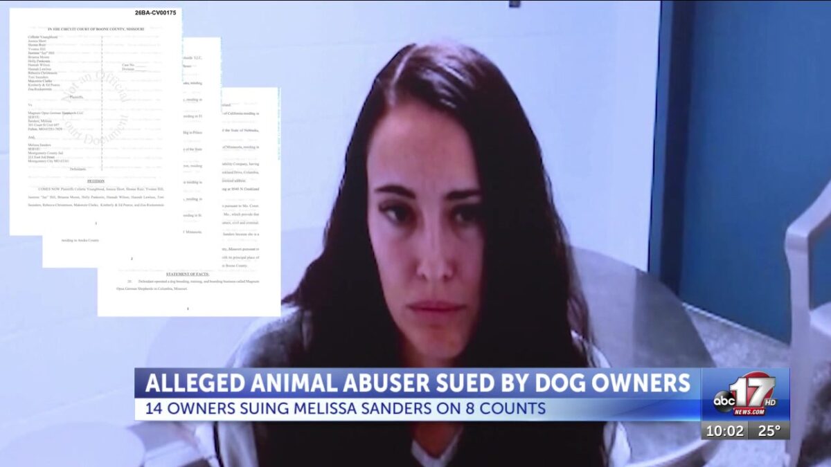 Columbia woman charged with 29 counts of animal abuse sued by dog owners nationwide