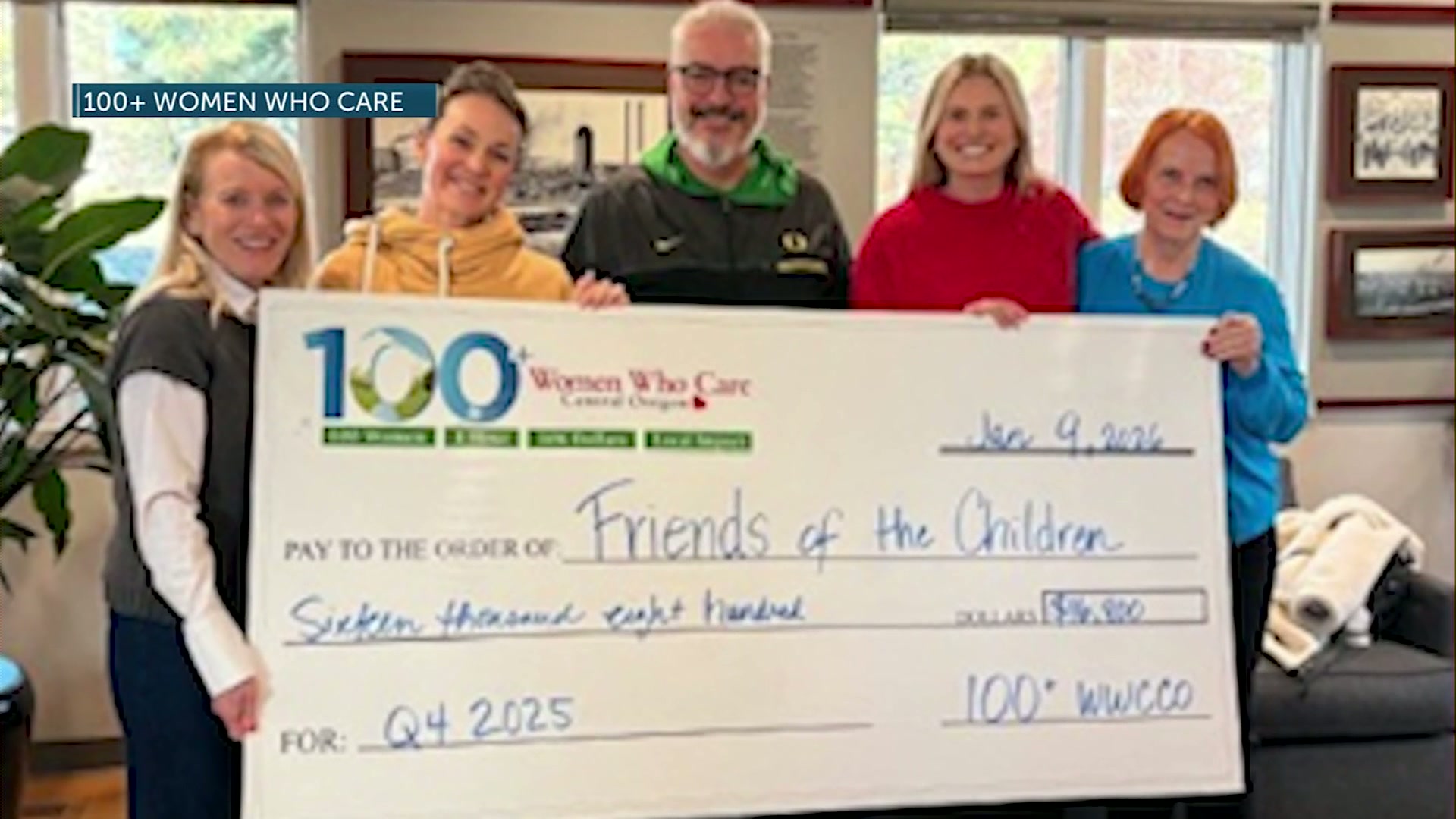 Central Oregon women unite to fund long-term mentoring for at-risk children; Raise more than $16k