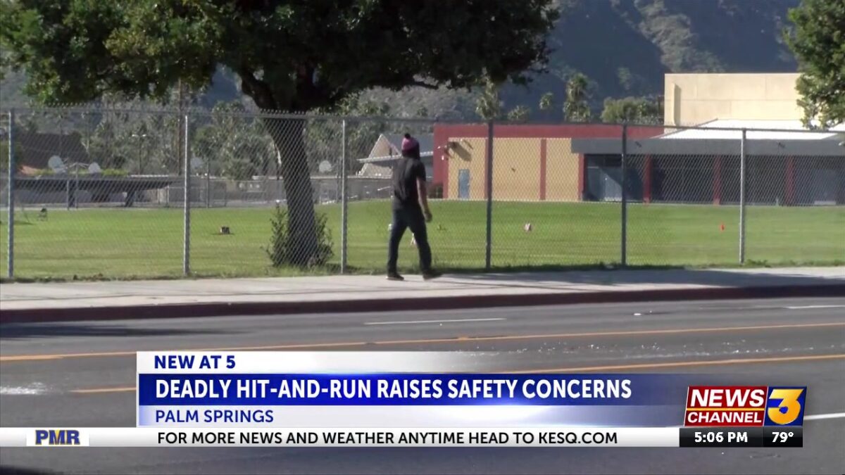 Deadly hit-and-run in Palm Springs raises safety concerns among residents