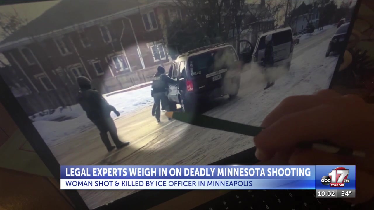 Legal experts question ICE agent’s self-defense claim in deadly Minneapolis shooting