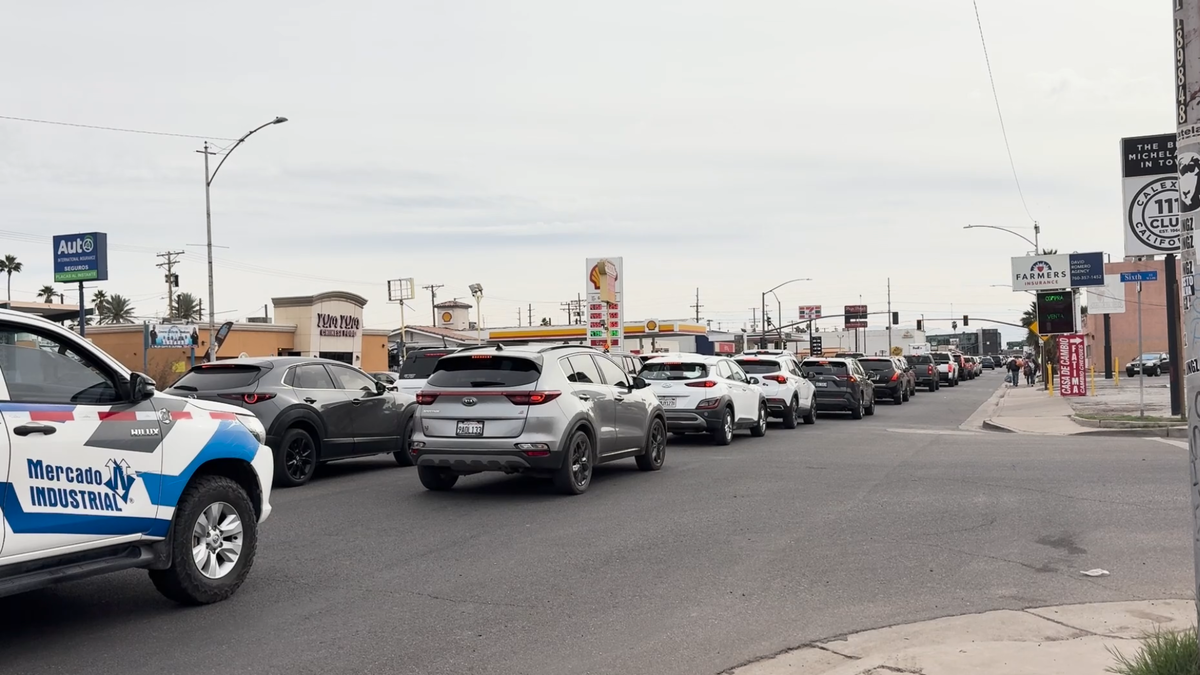 Temporary pedestrian facility to be placed at Calexico Port of Entry