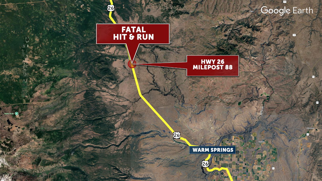 BREAKING NEWS: FBI seeks tips from public in Highway 26 hit-and-run crash that killed Warm Springs tribal elder