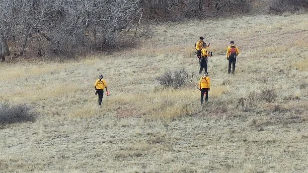 A hiker discovered human remains in Douglas County