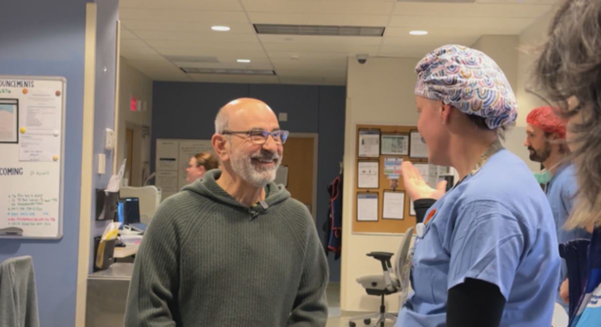 Louis "Lou" Cicio is reunited with the medical staff at Intermountain Health who saved his life after a heart attack.
