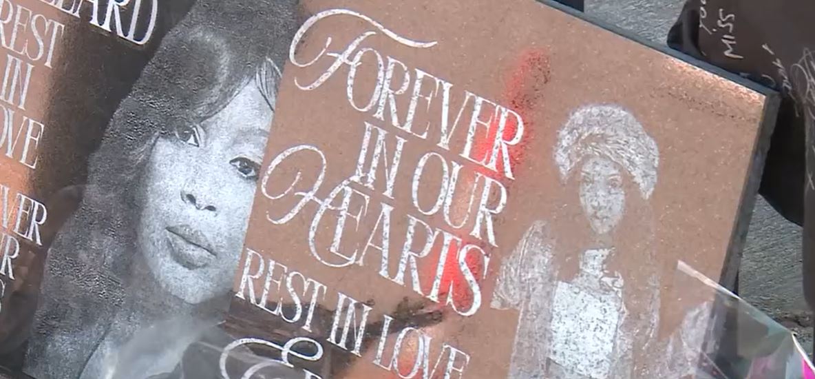 Community members gathered Saturday for a peace rally and fundraiser after a deadly double shooting inside a Kansas City nightclub.