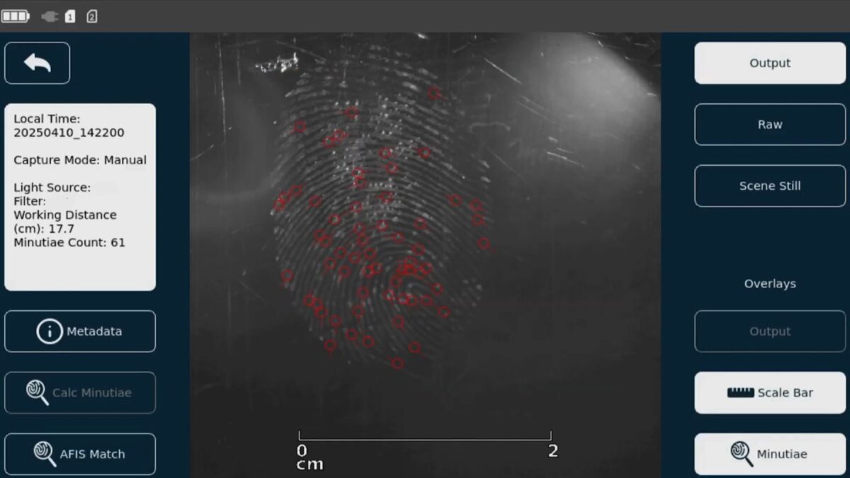 The Lakewood Police Department is the first police department in all of North America to have the newest tool in evidence collection. It's called Blindsite Scene.