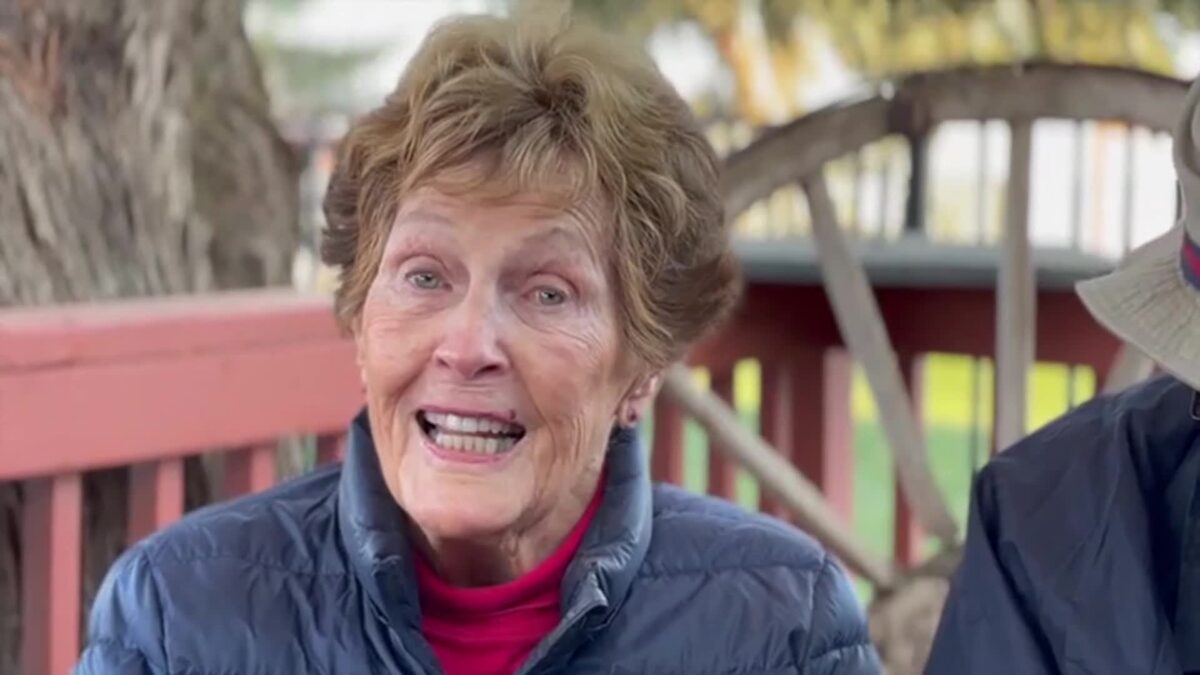 Most people celebrate their 90th with cake