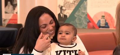 One-year-old Rome is the baby his parents never thought they would have. His mom