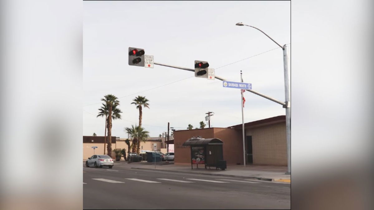 Pedestrian hybrid beacons activated in El Centro