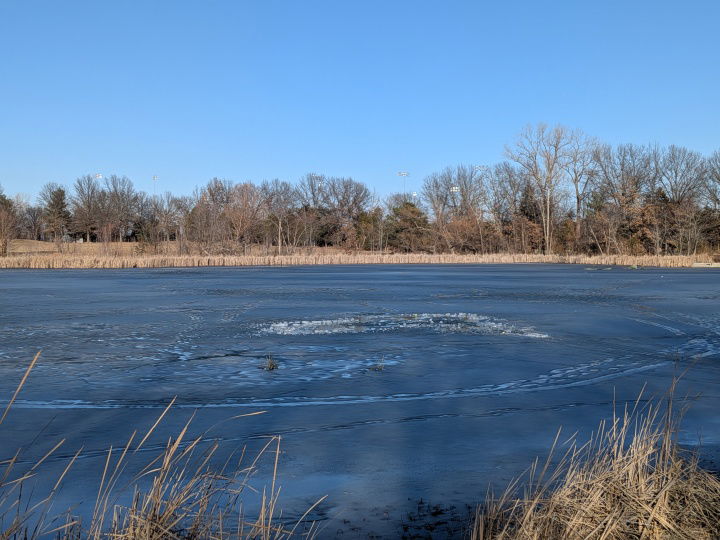 Angler brought to hospital after falling through ice at Cosmo-Bethel Lake