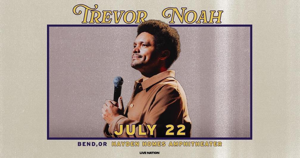 Trevor Noah to perform new material at Hayden Homes Amphitheater in 2026