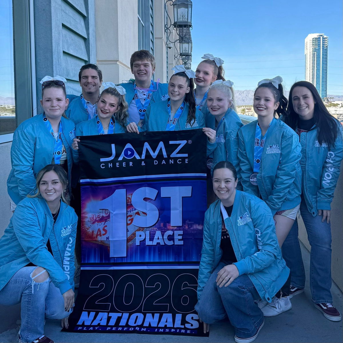 Redmond Cheer team wins National Championship & 3rd place honors in Vegas