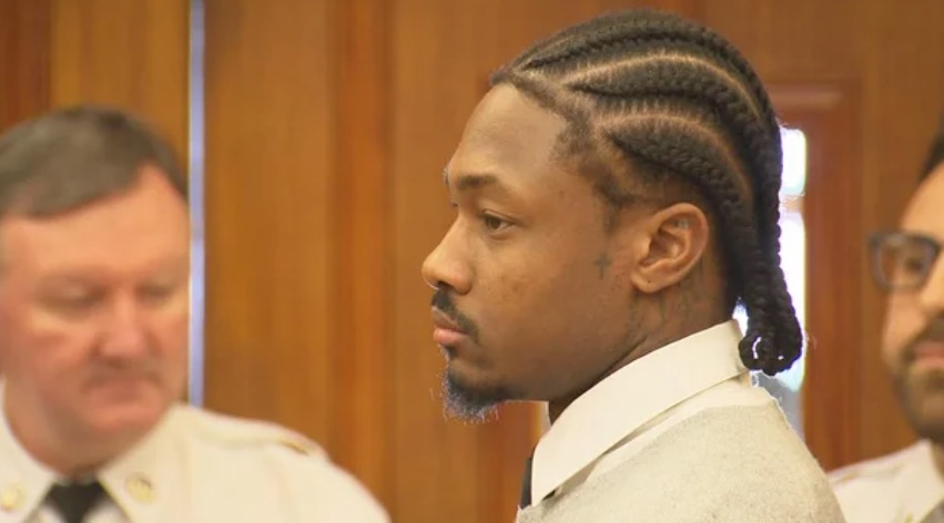 Stefon Diggs was arraigned in Dedham District Court in Dedham