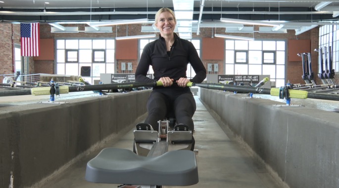 Spotz first made history 16 years ago when she became the youngest woman to ever row across the Atlantic Ocean solo. She was 22 at the time