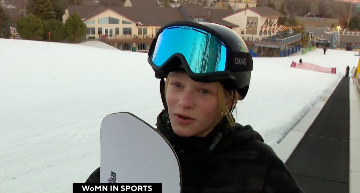 A young southern Twin Cities metro snowboarder is proving nothing will stop her from competing in the sport she loves. Thirteen-year-old Brynn Rux is typically one of only a few girls taking on the terrain at Buck Hill in Burnsville