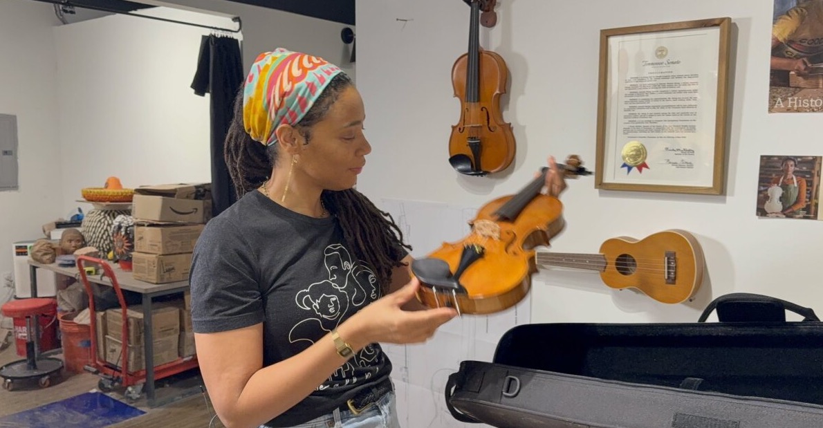 After being laid off from her job in hospitality