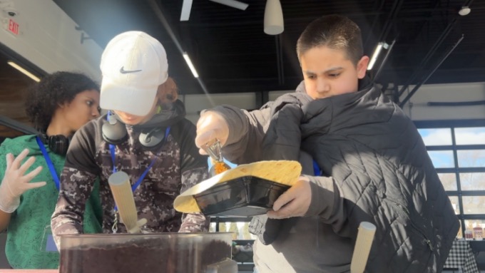 A Wyoming brewery and H.O.P.E. Gardens are partnering to feed neighbors in need — and teaching middle school students valuable life skills along the way.