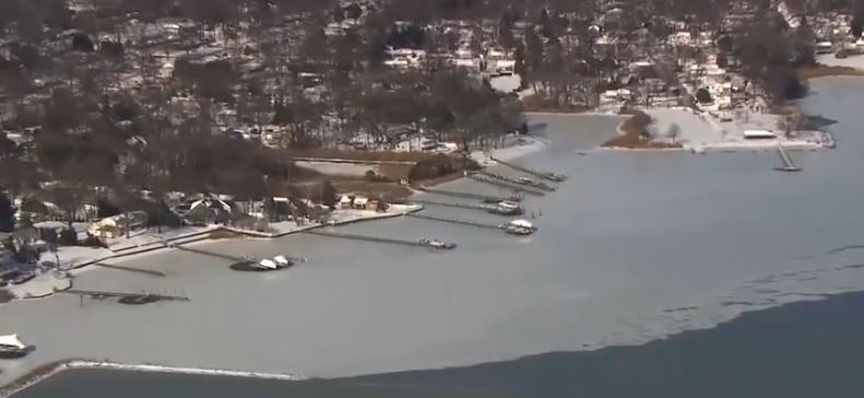 Maryland officials are seeking federal disaster relief for the state's oyster industry due to ice.