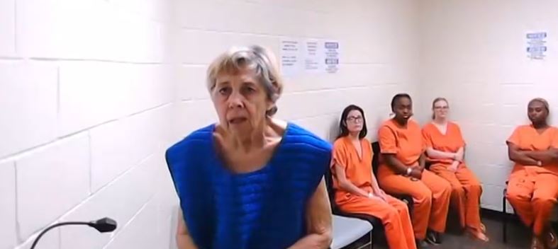 A woman was arrested after deputies caught her in the process of an apparent murder-suicide with her great-granddaughter