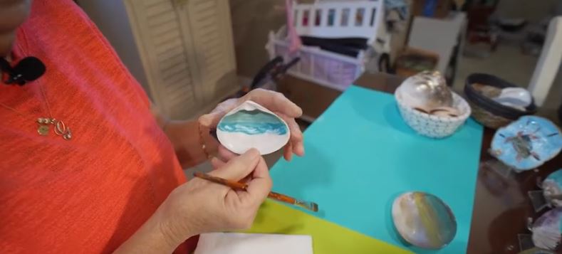 At Gerri Zoppa's home in Fort Myers