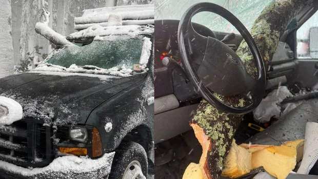 Police said roads are being plowed