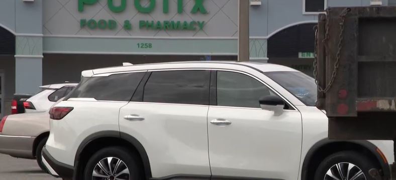 A man is accused of breaking into an SUV in a Publix parking lot in Ormond-by-the-Sea Friday