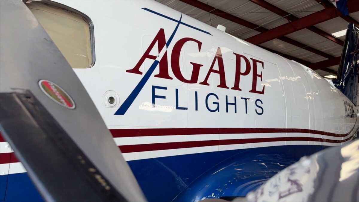 Agape Flights said it lost contact with one of its flights over Haiti on Thursday afternoon.