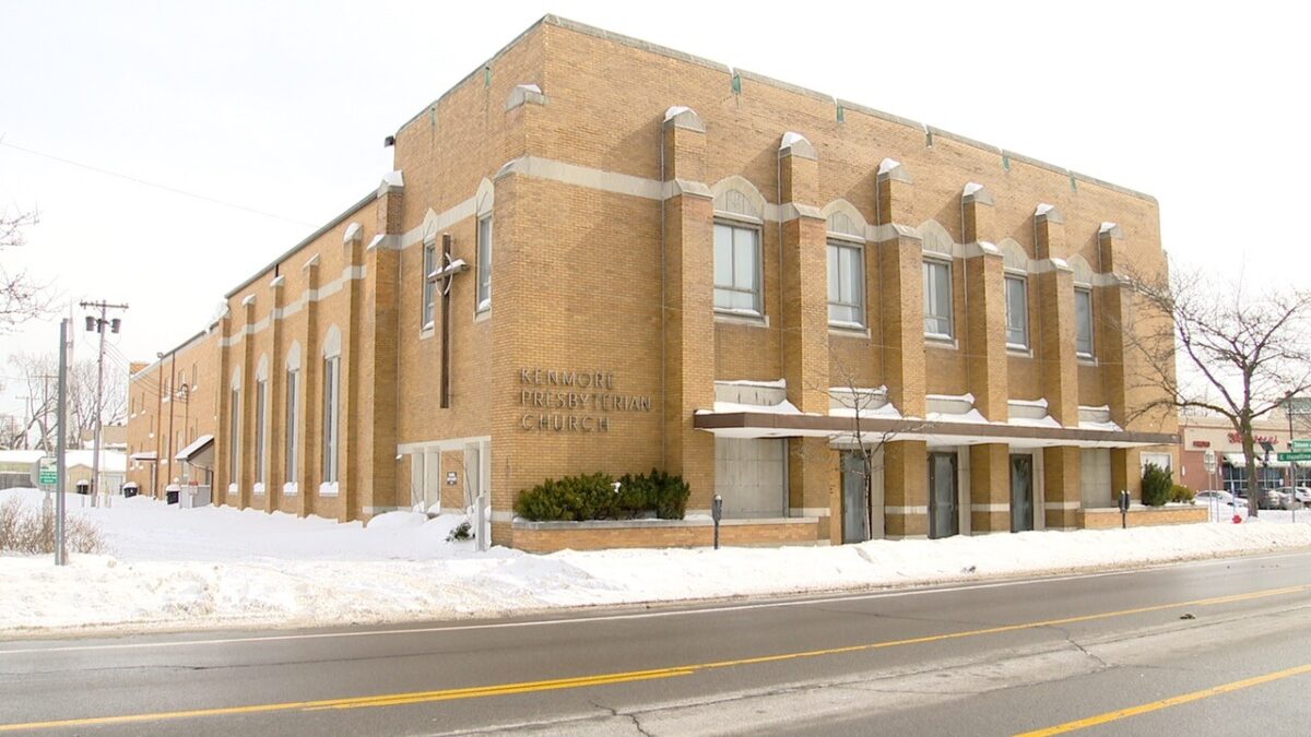 The former Kenmore Presbyterian Church