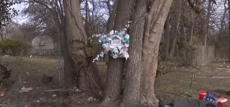 A growing memorial now marks the spot where 35-year-old Tyrah Adams spent much of her time.