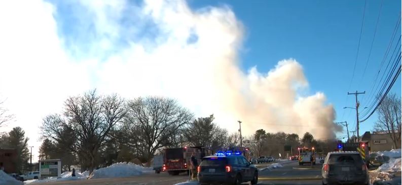 People near a Nashua commercial building said Monday's natural gas explosion was so loud it shook the ground.