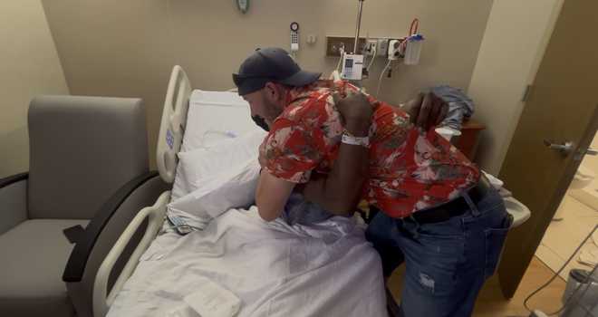 A Florida man jumped into a canal to save an unconscious mother and her three children after their SUV veered off the road. One week later