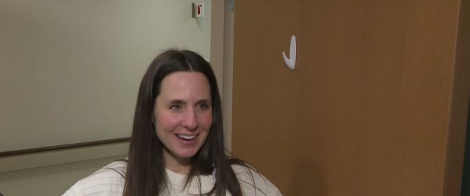 A surprise at work turned into a heartfelt celebration for a nurse practitioner who has made it her mission to support new mothers.