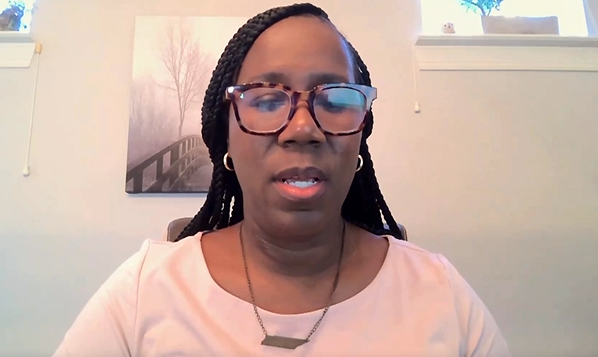 DeShawn McClain says she could not form a sentence. When an ambulance arrived